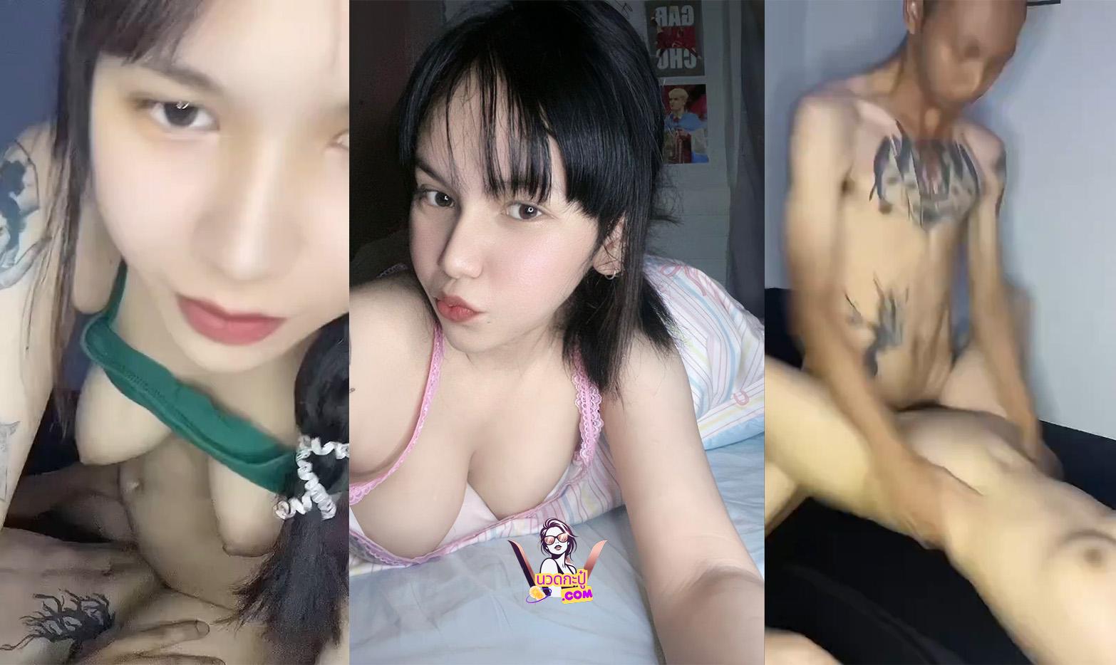 คลิปหลุดวัยรุ่นตั้งกล้องถ่ายเย็ดสดกัน ชักน้ำควยแตกคาปาก เห็นแล้วเสียวสุดๆ